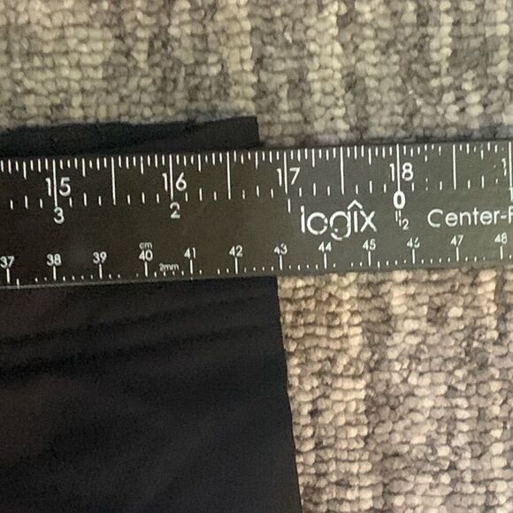 StretchTech Men’s‎ Size Medium Athleisure Pants Black Zip Pocket Tapered Slacks - Picture 4 of 7